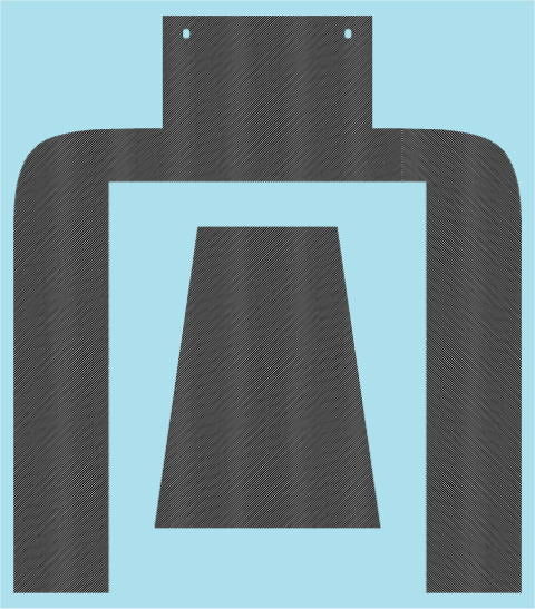 1/8 McLaren MP4/4 under tray front [D704]