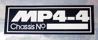 1/8 McLaren MP4/4 for duct set [D692]