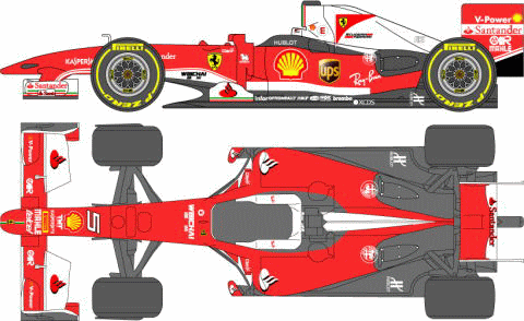 1/20 Ferrari F60 '16 Hockenheim [D872]