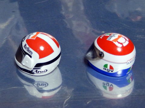 1/12 Yamaha YZR500 '89 Helmet&Tobacco [D769]