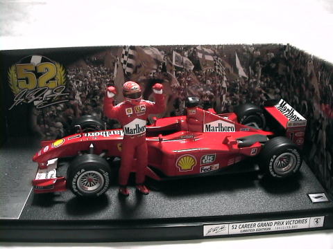 1/18 Ferrari Schumacher 52win Memorial Tobacco [D166]