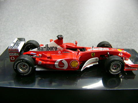 1/43 Ferrari Tobacco Set (156/85, F187, 412T1B, F2002) [D512]