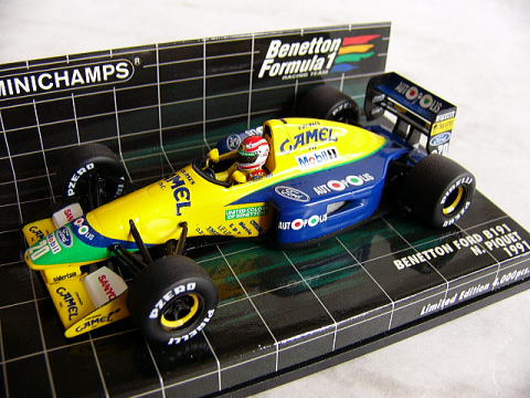 1/43 Benetton B191&B188 Renault R23 '04 Tobacco [D206]