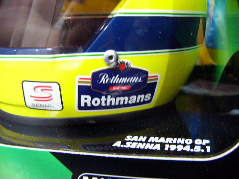 1/2 helmet A.Senna '94 Tobacco [D376]