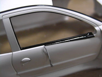 Large format black solid decal [D184]