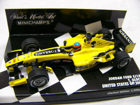 1/43 Jordan EJ14 Tobacco & America GP [D276]