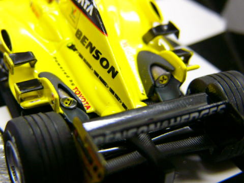 1/43 Jordan EJ15 front, late tobacco set [D344]