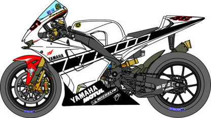 1/12 Yamaha YZR-M1'05 Rossi 50th set [D363]