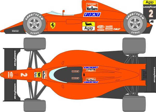 1/12 Ferrari 641/2 [D858]