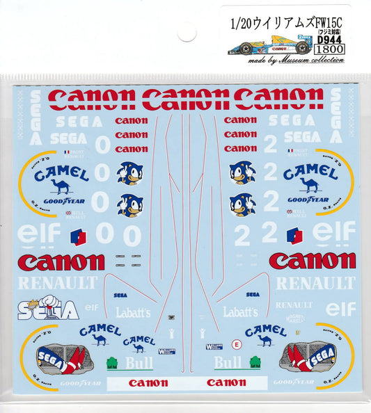 1/20 Williams FW15C [D944]