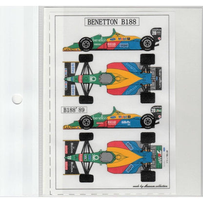 1/20 Benetton B188 & 188 '89 [D901]