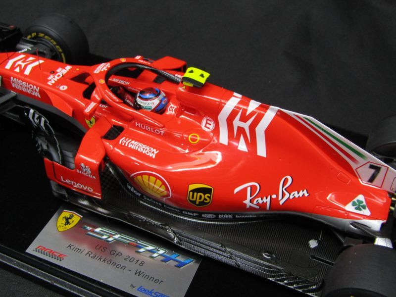 1/18 Ferrari SF71H American GP Look Smart [D958]