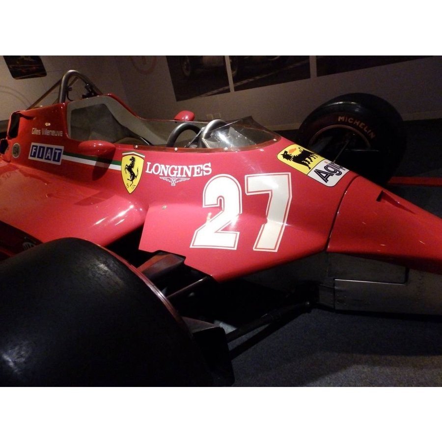 1/24 Ferrari 126CK & C2 aluminum wheel set [TK036]
