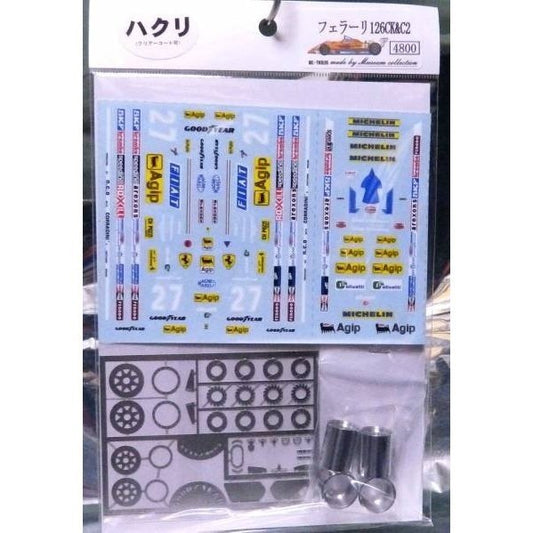 1/24 Ferrari 126CK & C2 aluminum wheel set [TK036]