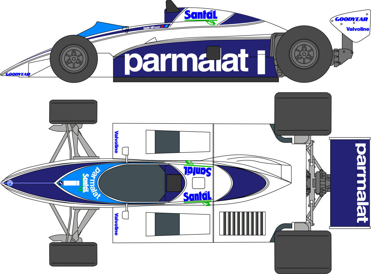 1/20 Brabham BT50&BT51 [D783]