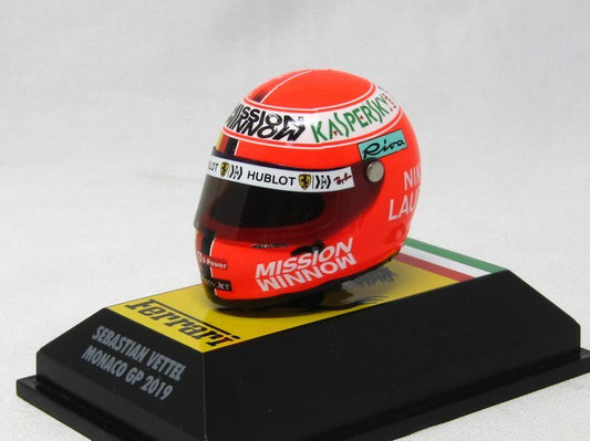 1/8 Helmet '19 Vettel Monaco GP [D984]