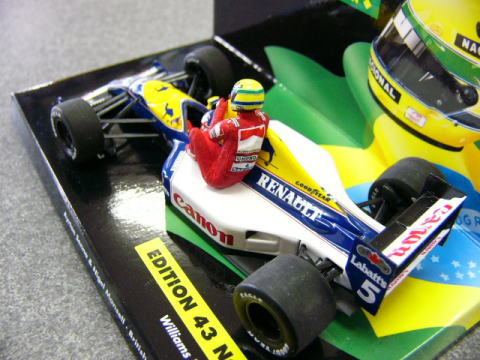 1/43 Williams FW14 Ride on Senna [D442]