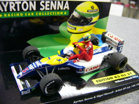 1/43 Williams FW14 Ride on Senna [D442]