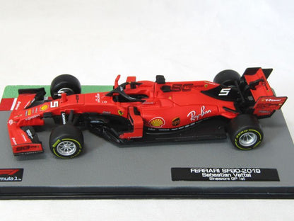 1/43 F1 Machine Collection 7 (B194,P34,SF71H,SF90,BT55,917K) [D1007]