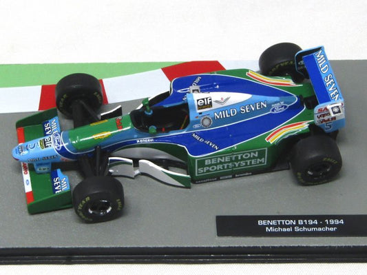 1/43 F1 Machine Collection 7 (B194,P34,SF71H,SF90,BT55,917K) [D1007]
