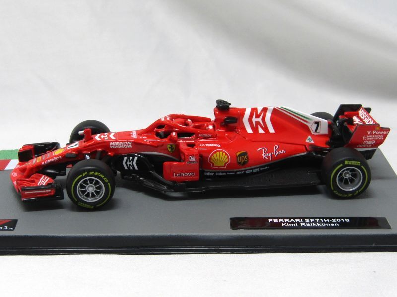 1/43 F1 Machine Collection 7 (B194,P34,SF71H,SF90,BT55,917K) [D1007]