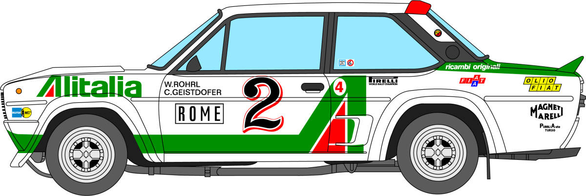 1/20 Fiat 131'78 Monte [D1012]