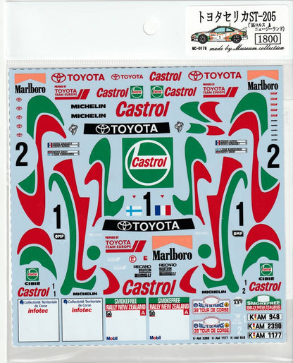 1/24 Celica ST205 Tour de Corse & New Zealand Rally [D178]