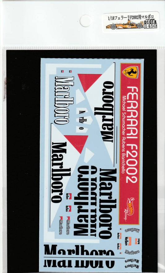 1/18 Ferrari F2002 Marlboro [D1018]