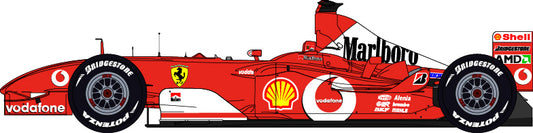 1/12 Ferrari F2002 Marlboro [D1019]