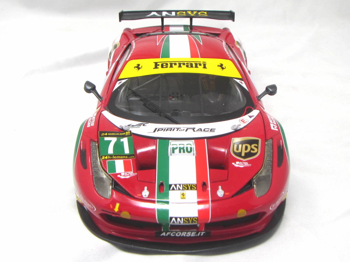 1/18 Ferrari 458 GT2 Kamui Kobayashi [D1017]