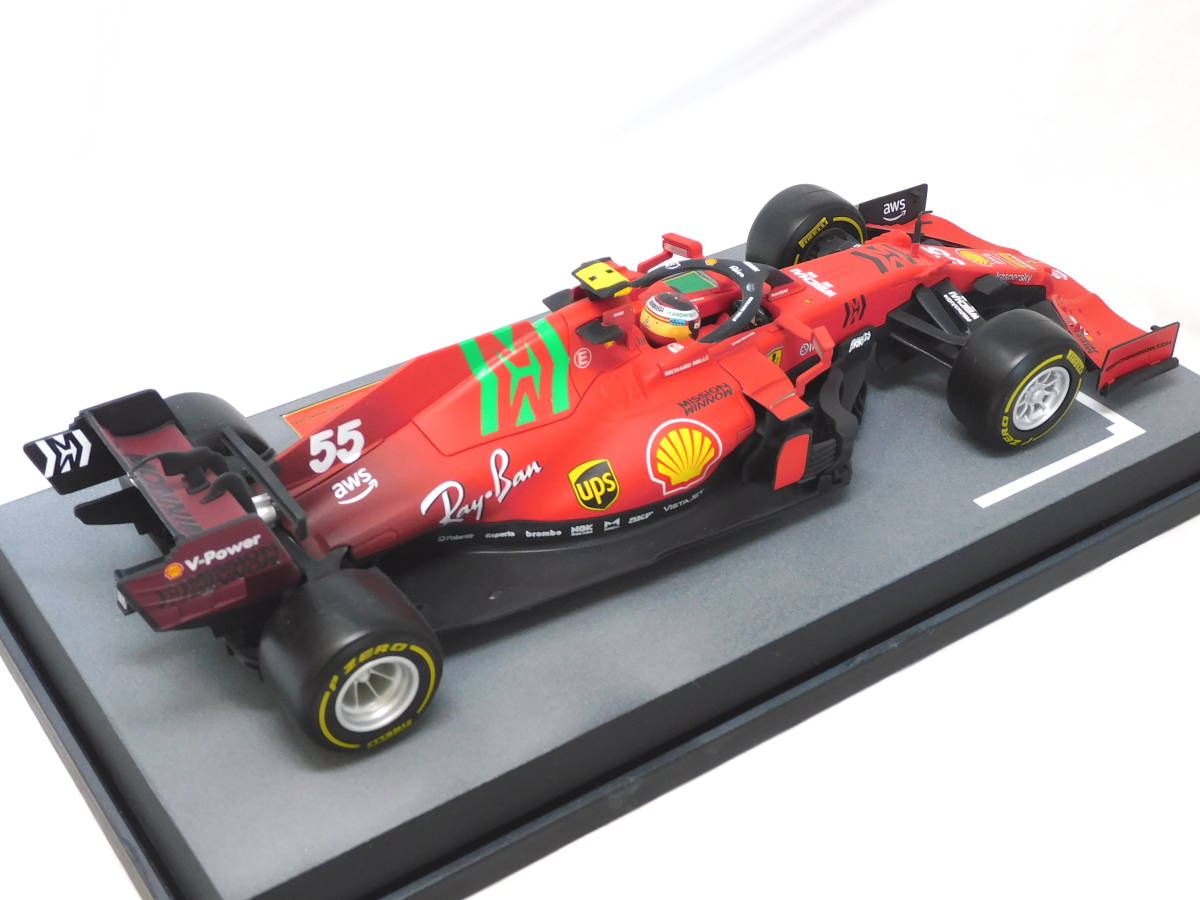 1/18 Ferrari SF21 additional logo (Bburago) [D1026]