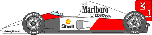 1/20 McLaren MP4/6 [D1031]