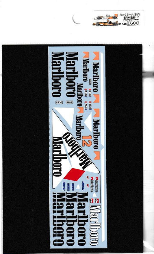 1/24 McLaren MP4/4&F2002 additional logo [D1040]