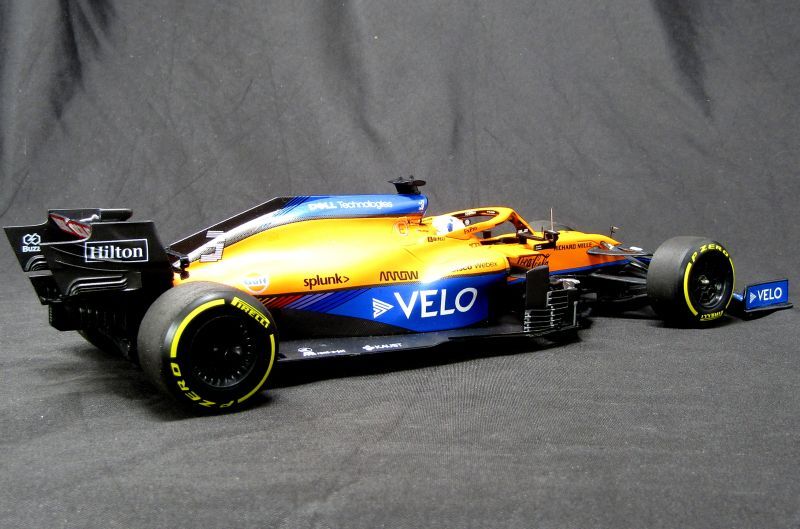 1/18 McLaren MCL35 M'21 additional logo [D1050]