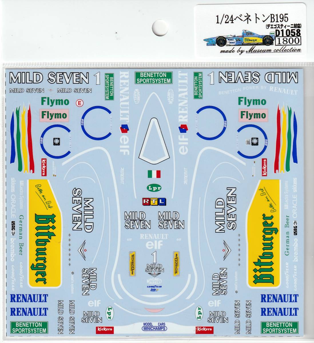 1/24 Benetton B195 [D1058]