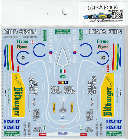 1/24 Benetton B195 [D1058]