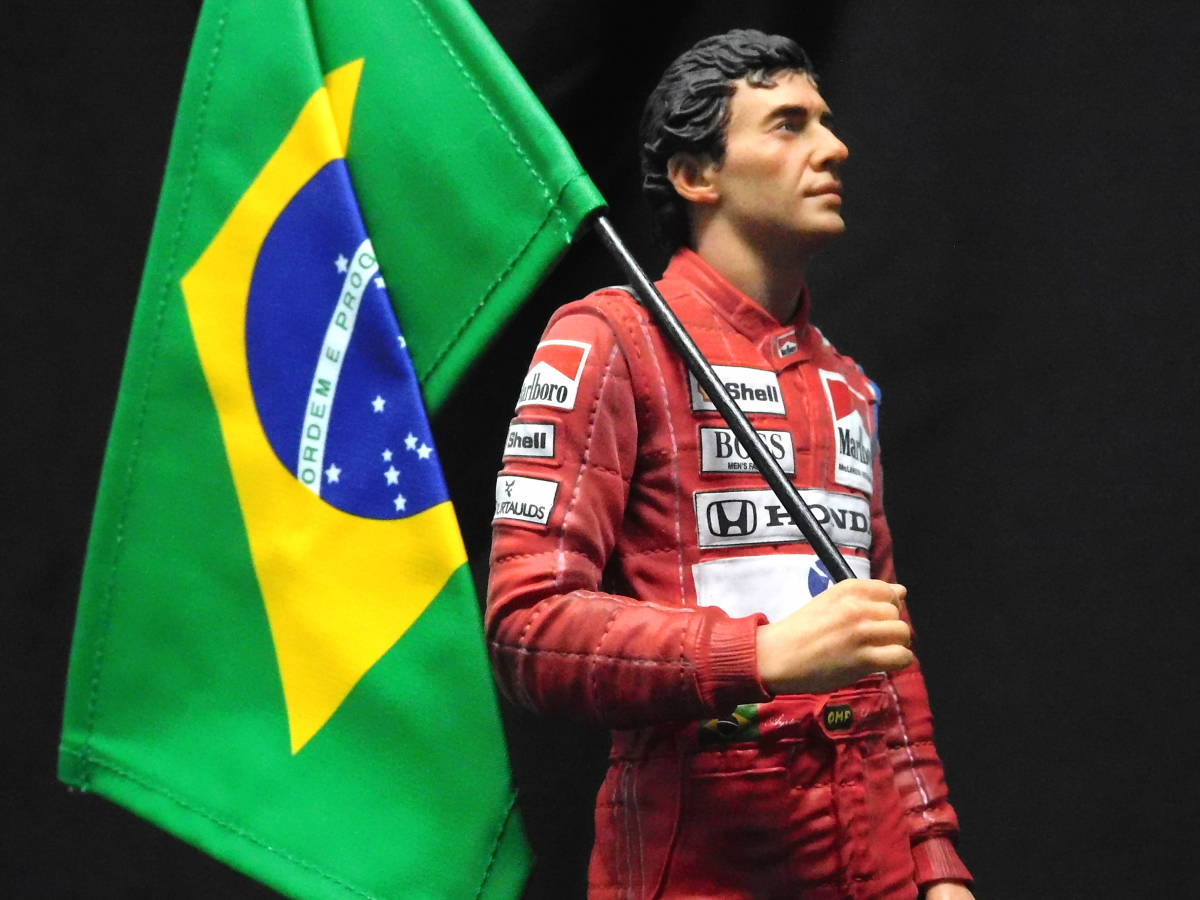 1/10'91 Senna additional logo [D1057]