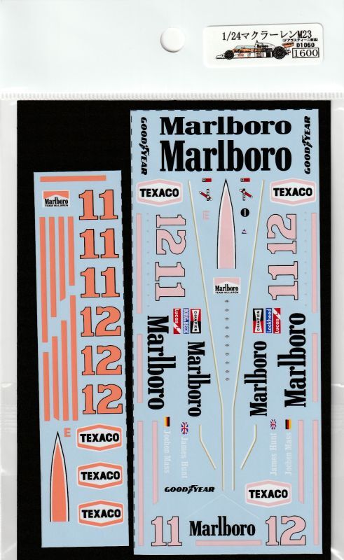 1/24 McLaren M23 [D1060]