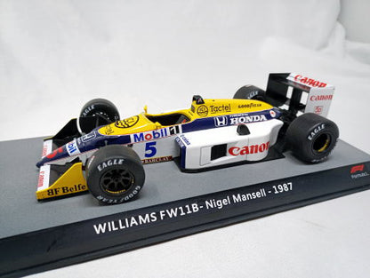 1/24 F1 Additional Logo Assortment (79,M23,FW11,F2007,SF70H) [D1061]