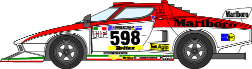 1/24 Lancia Stratos Turbo [D1066]