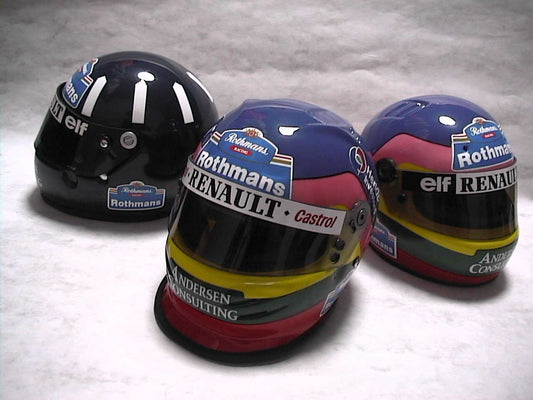 1/2 Helmet '97 Demon Hill '96'97 Jacques Villeneuve