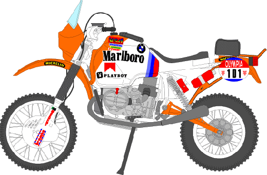 1/12BMW R80 [D1068]