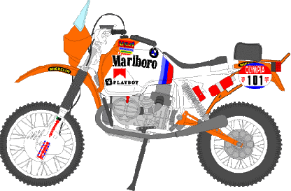 1/12BMW R80 [D1068]