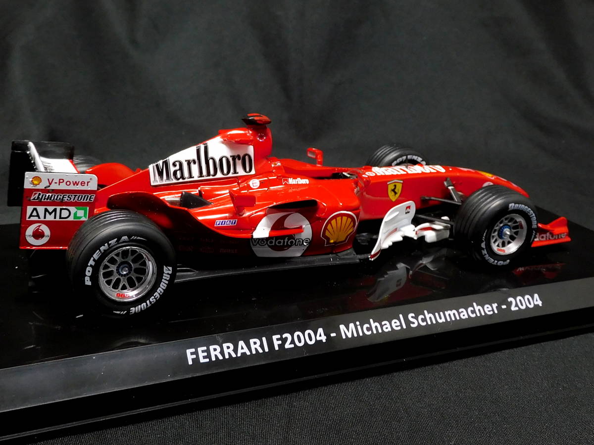 1/24 Ferrari F2004 additional logo [D1074] – Museum Collection