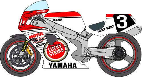 1/12 Yamaha YZF Team Roberts '88 Suzuka 8 Hours [D1081]