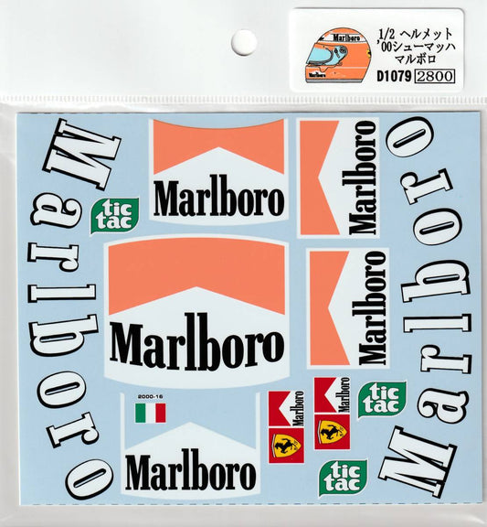 1/2 Helmet '00 Schumacher Marlboro [D1079]