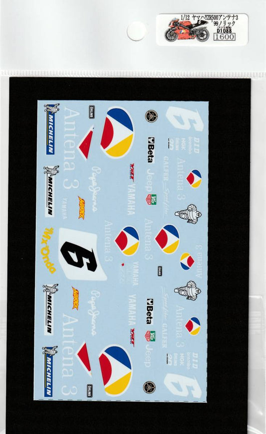 1/12 Yamaha YZR500'99 Norick [D1088]
