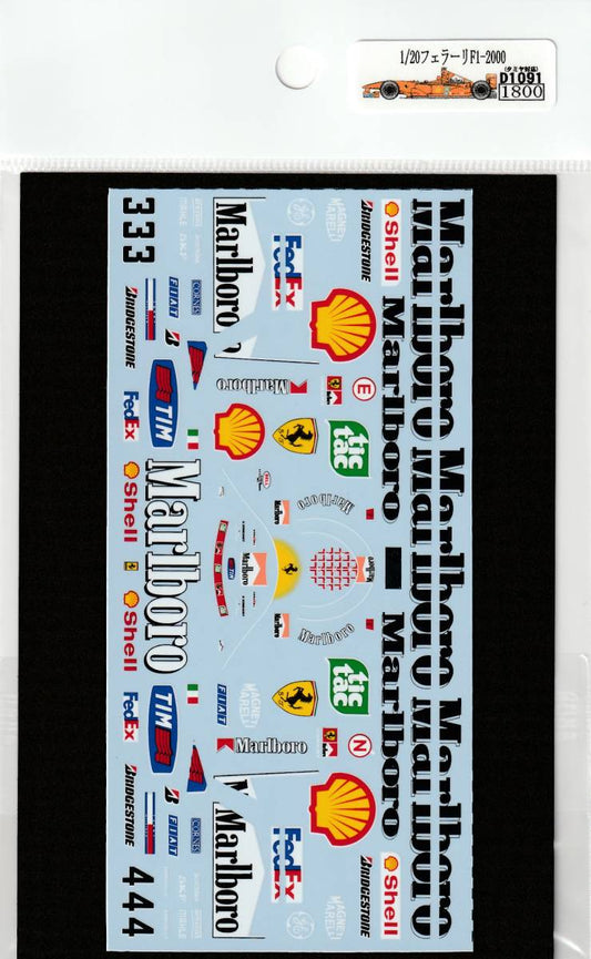 1/20 Ferrari F1-2000 [D1091]