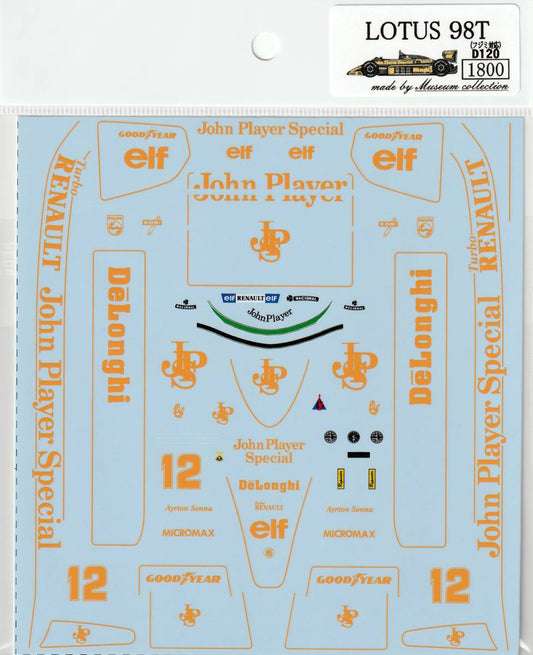 1/20 Lotus 98t [D120]