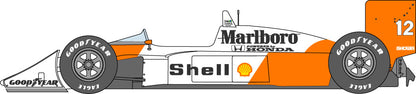 1/12 McLaren MP4/4 additional logo (PLATZ)[D1097]